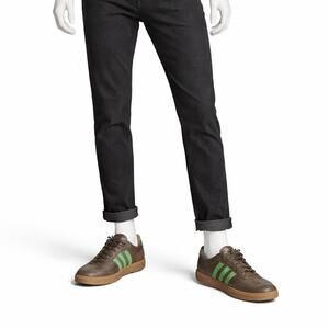 Adidas Samba OG Mens 10 Brown Green Leather Gum Sole Classic Soccer Shoe retro